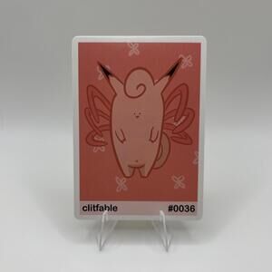 Clefable (clitfable) #36 - First Print Pookiemoot Fan Art - Pokemon